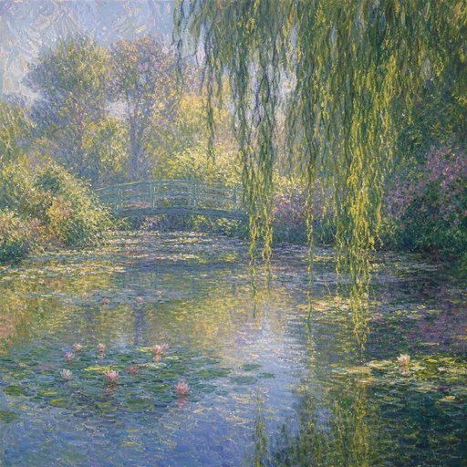 Monet Water Lilies
